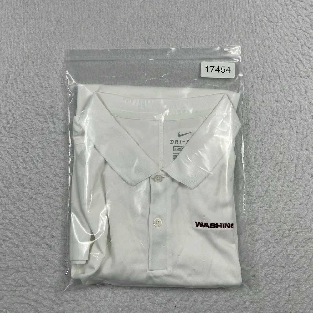 Washington Commanders Polo Shirt‎ Mens XXL NFC East Nike NFL Football Workwear